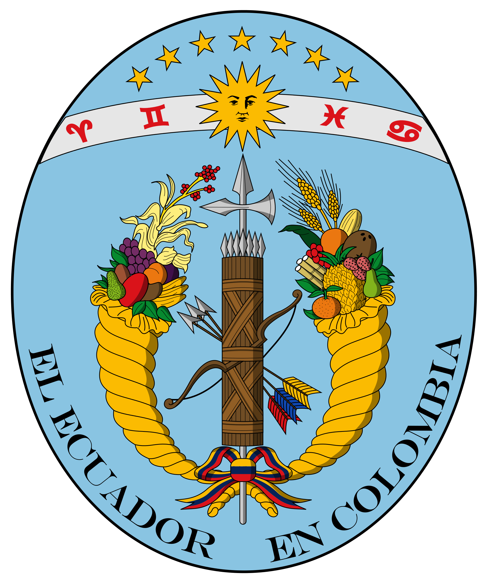 Escudo de armas ecuador 1830
