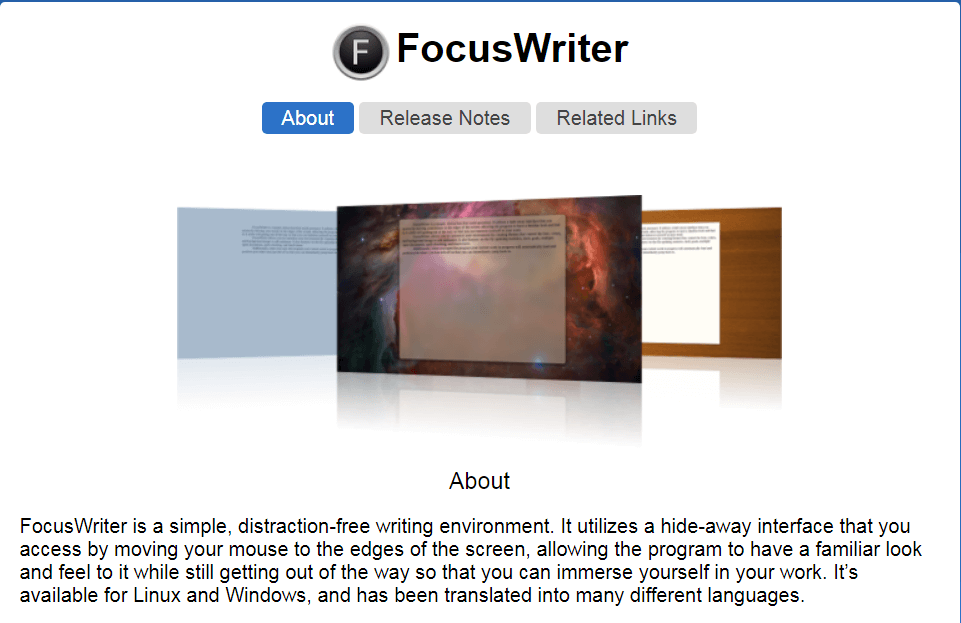 descargar focuswriter