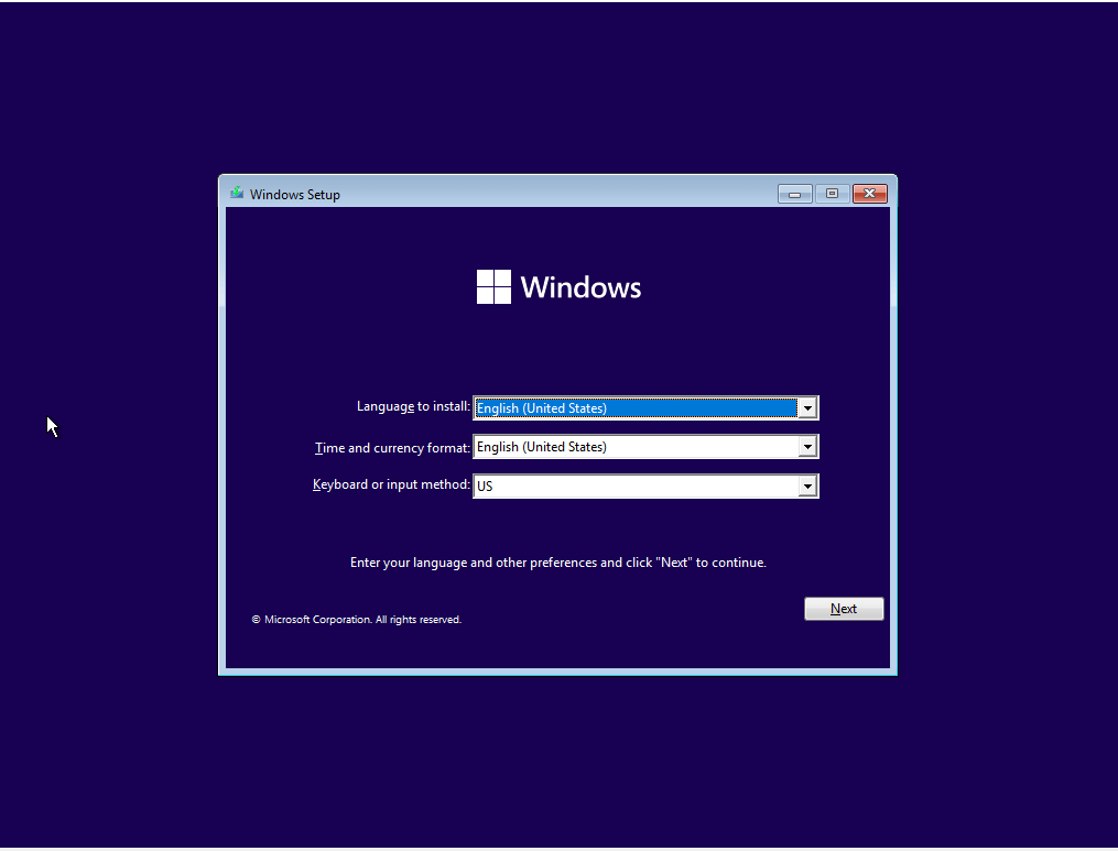 Instalar windows 11