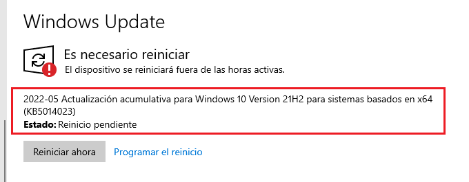Windows 10 Compilación 19044.1739