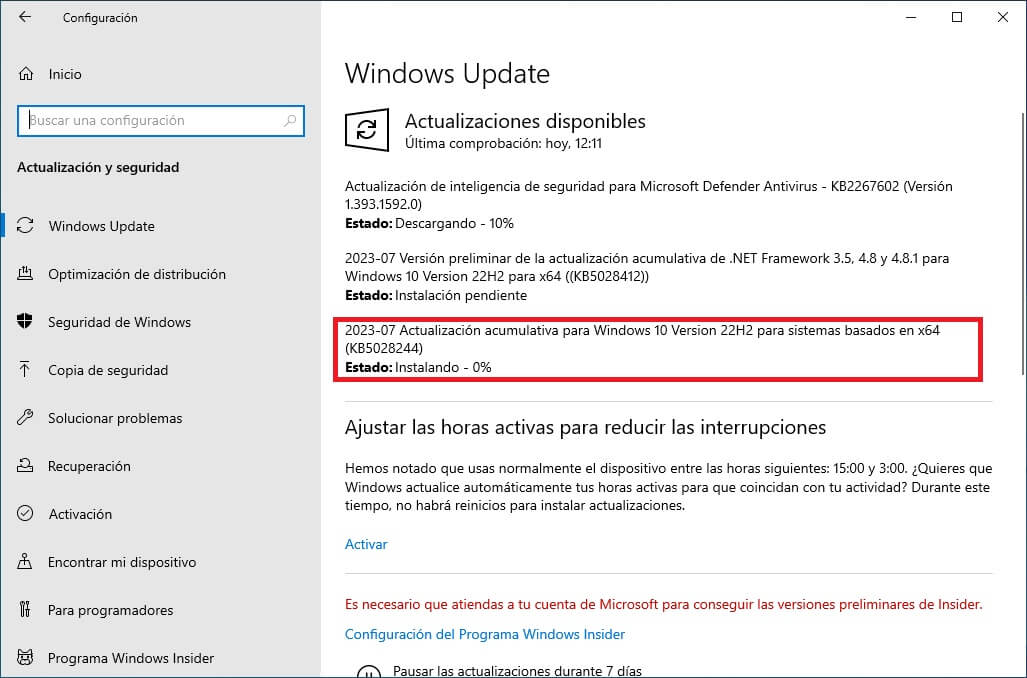 Windows 10 KB5028244
