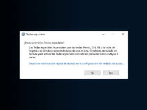 Cómo Desactivar las Teclas Especiales en Windows